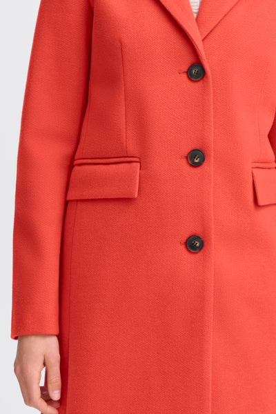 Fransa Evilla Jacket - Red