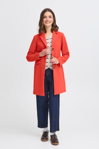 Fransa Evilla Jacket - Red