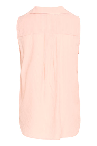 Fransa Vina Sleeveless Shirt - Pink