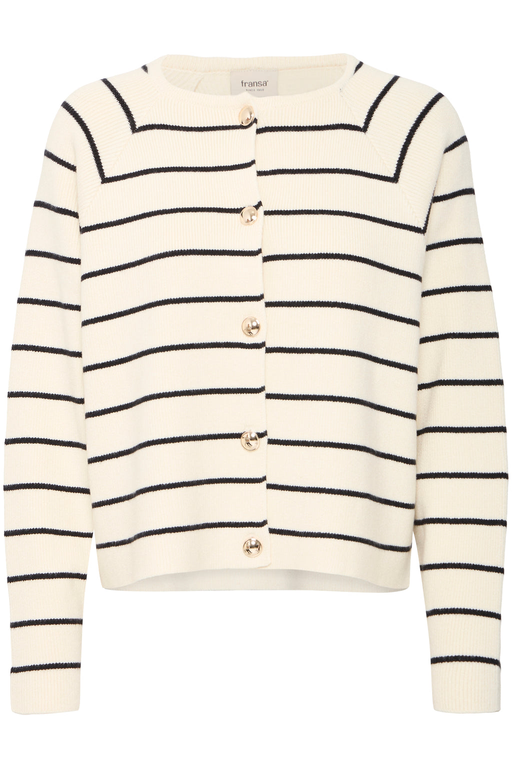 Fransa Kanya Stripe Cardigan
