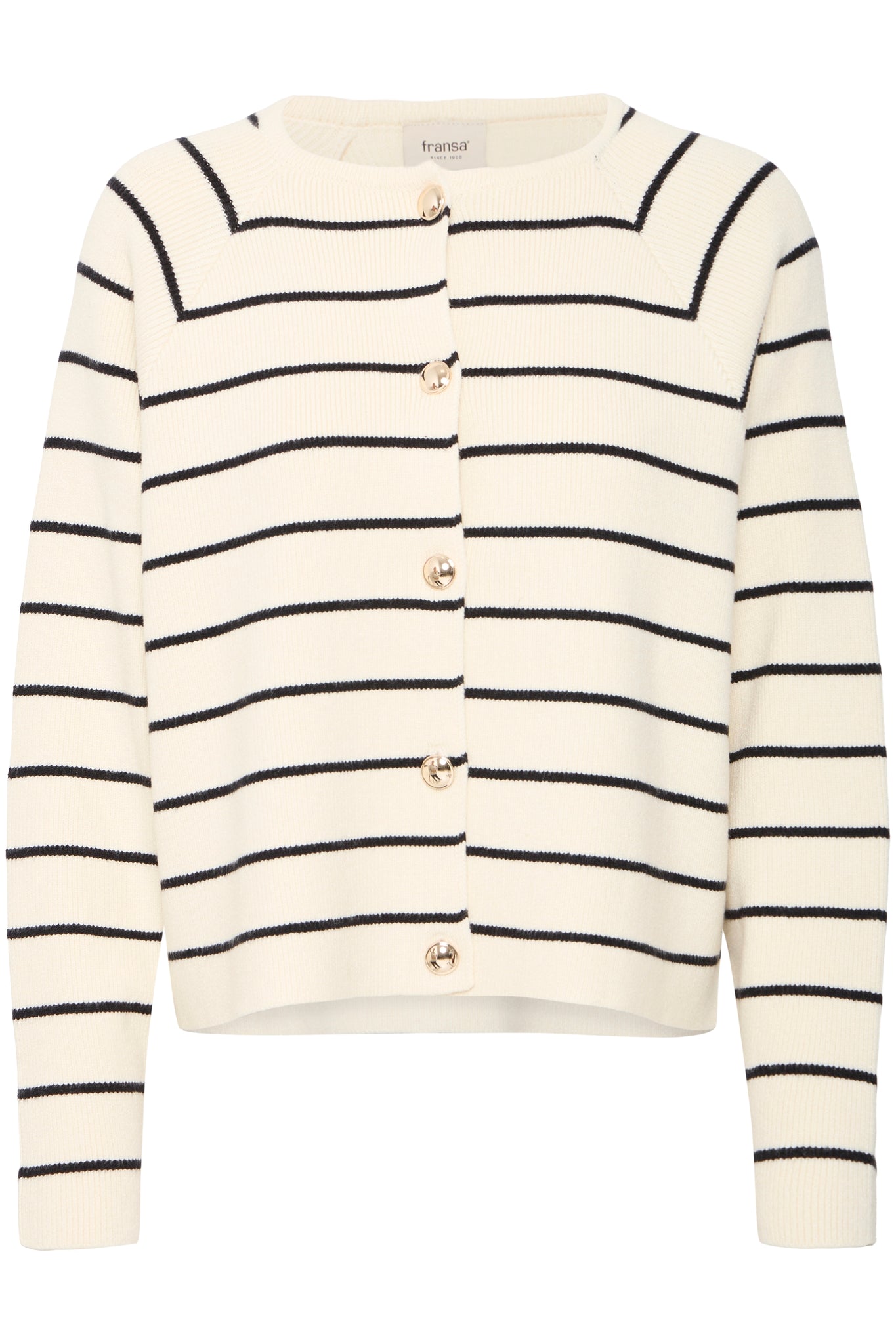 Fransa Kanya Stripe Cardigan