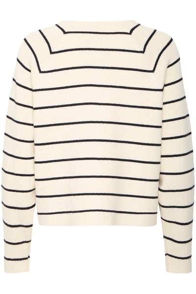 Fransa Kanya Stripe Cardigan