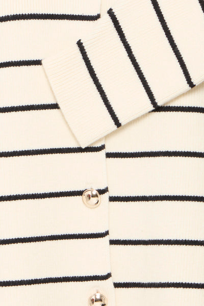 Fransa Kanya Stripe Cardigan