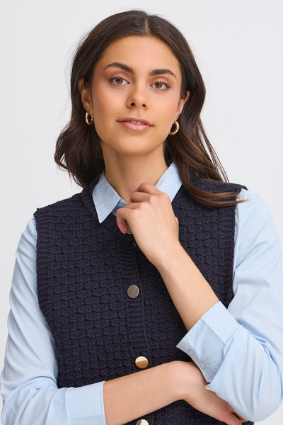 Fransa Kenna Knitted Waistcoat