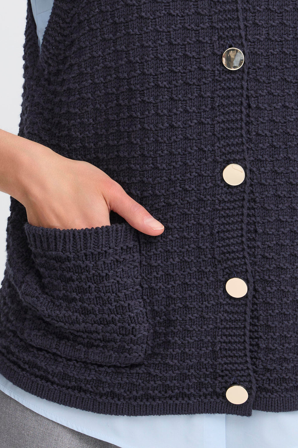 Fransa Kenna Knitted Waistcoat