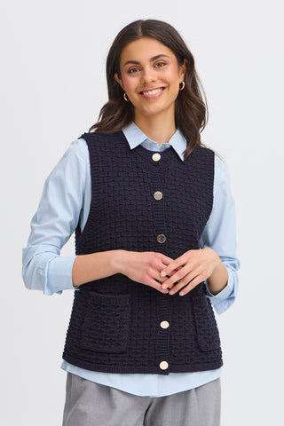 Fransa Kenna Knitted Waistcoat