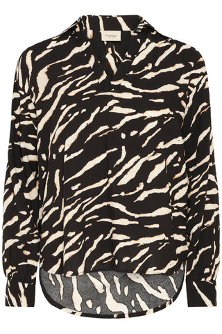 Fransa Flowy Blouse