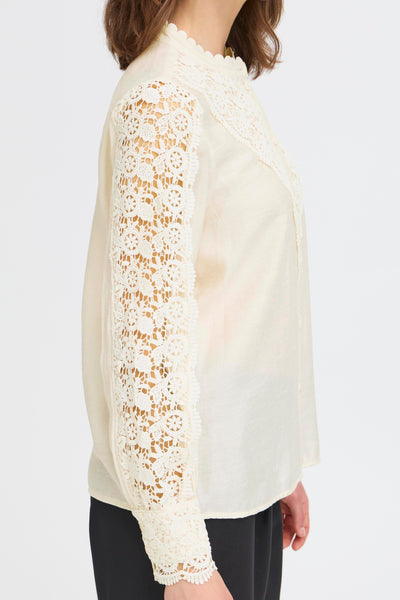 Fransa Blondie Lace Blouse