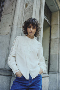 Fransa Blondie Lace Blouse