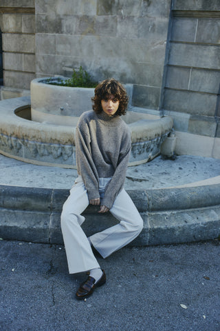 Fransa Gigi Rollneck Jumper - Beige