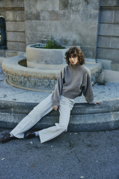Fransa Gigi Rollneck Jumper - Beige