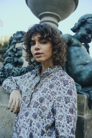 Fransa Gladis Paisley Shirt