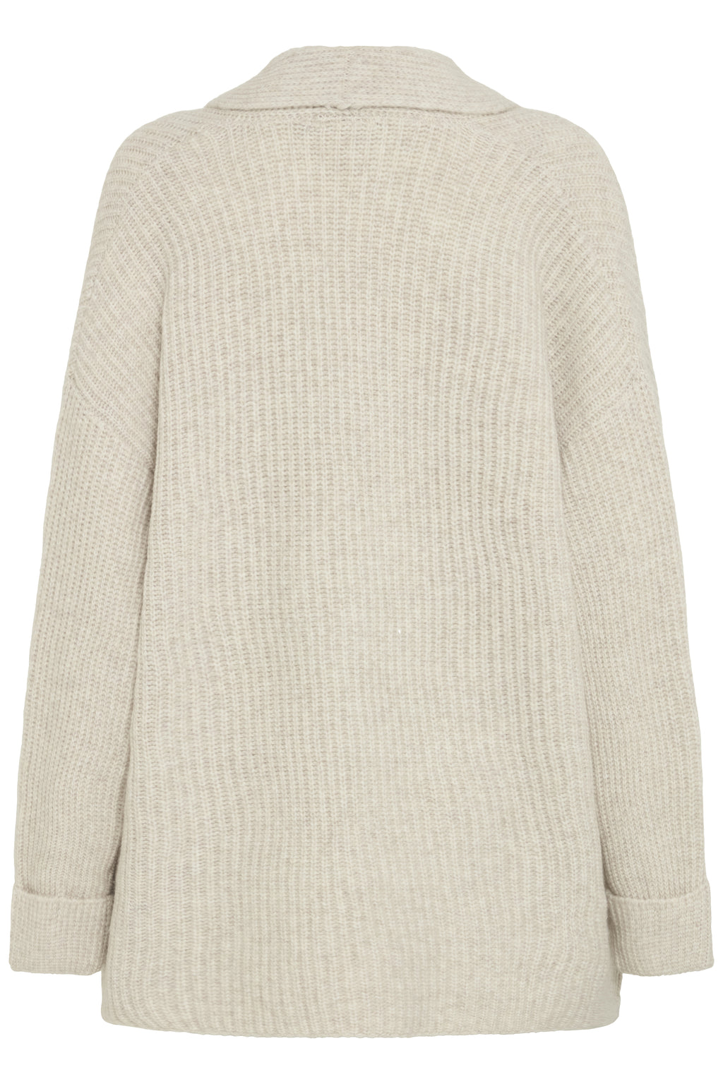 Fransa Beverly Ribbed Shawl Cardigan