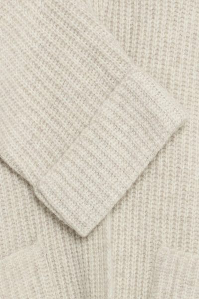 Fransa Beverly Ribbed Shawl Cardigan