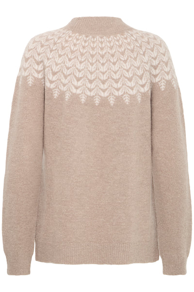 Fransa Isabella Fairisle Pattern Jumper