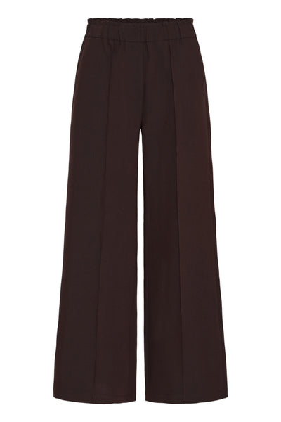 Fransa Abigail Pull On Wide Leg Trousers