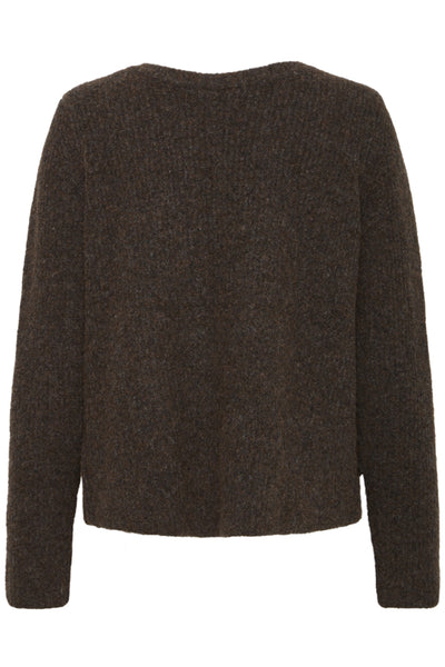 Fransa Rosanna Bow Tie Front Cardigan