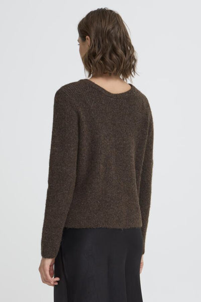 Fransa Rosanna Bow Tie Front Cardigan