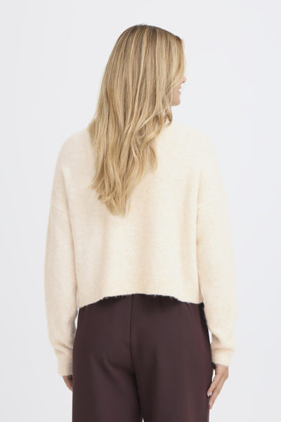 Fransa Kenda Floral Embellished Cardigan