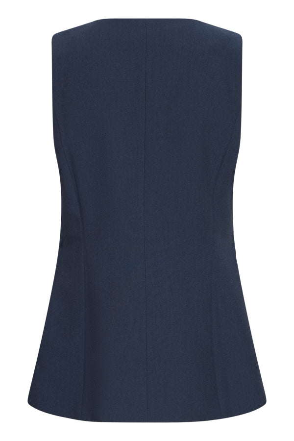 Fransa Abigail Button Up Tailored Waistcoat