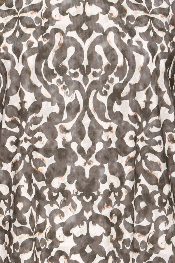 Fransa Seen Floral Pattern Top