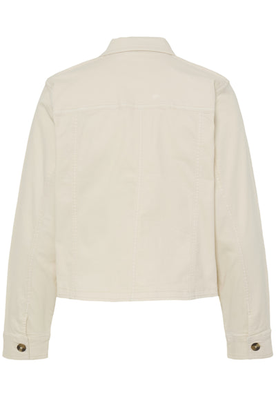 Fransa Twill Button Front Pocket Jacket