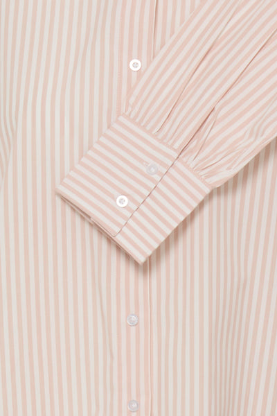 Fransa Za Soft Pink Stripe Shirt