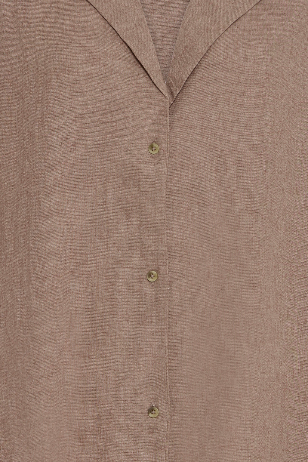 Fransa Jett Soft Linen Blend Button Front Shirt