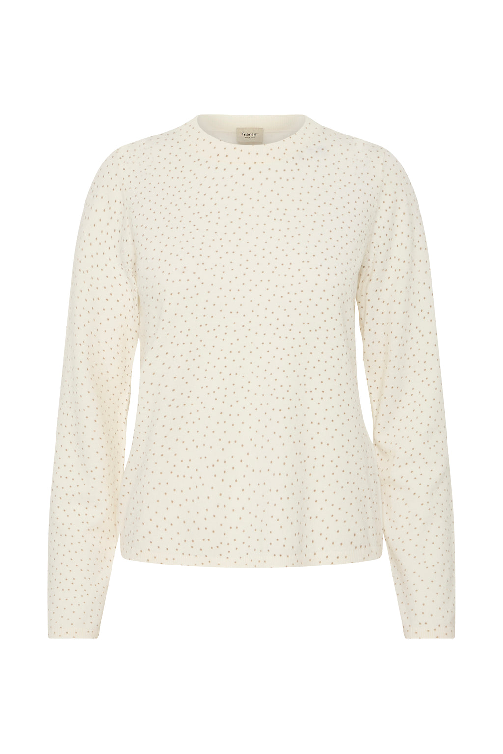 Fransa Malen Mini Polkadot Soft Knit Jumper