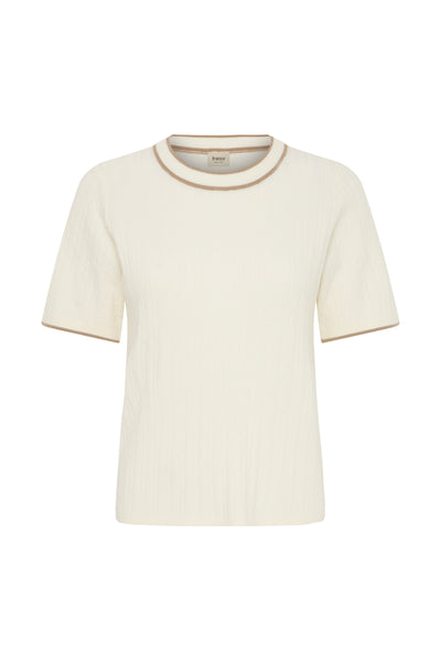 Fransa Lauren Contrast Edge Pullover