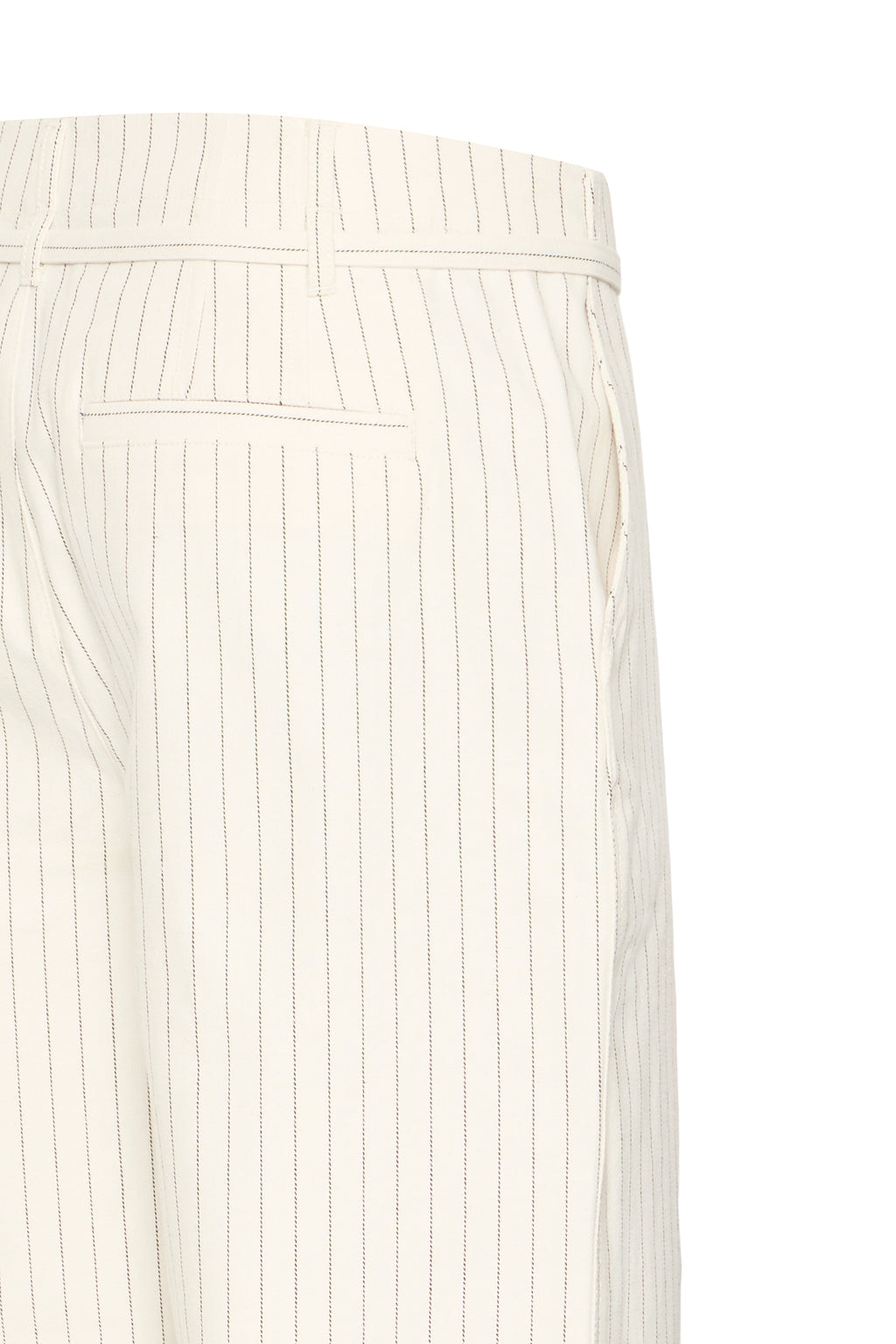 Fransa Inez Pinstripe Wide Leg Tie Waist Trousers