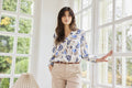 Fransa Lora Slim Gold Buckle Belt - Tan