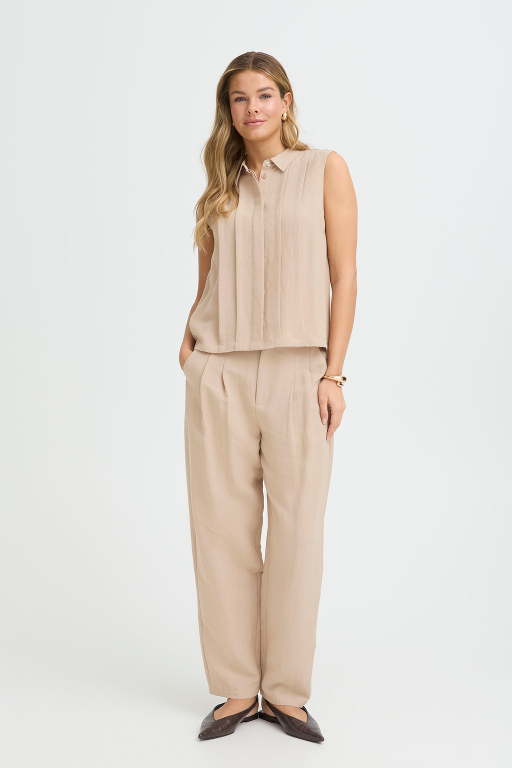 Fransa Adah Tapered Tailored Trouser