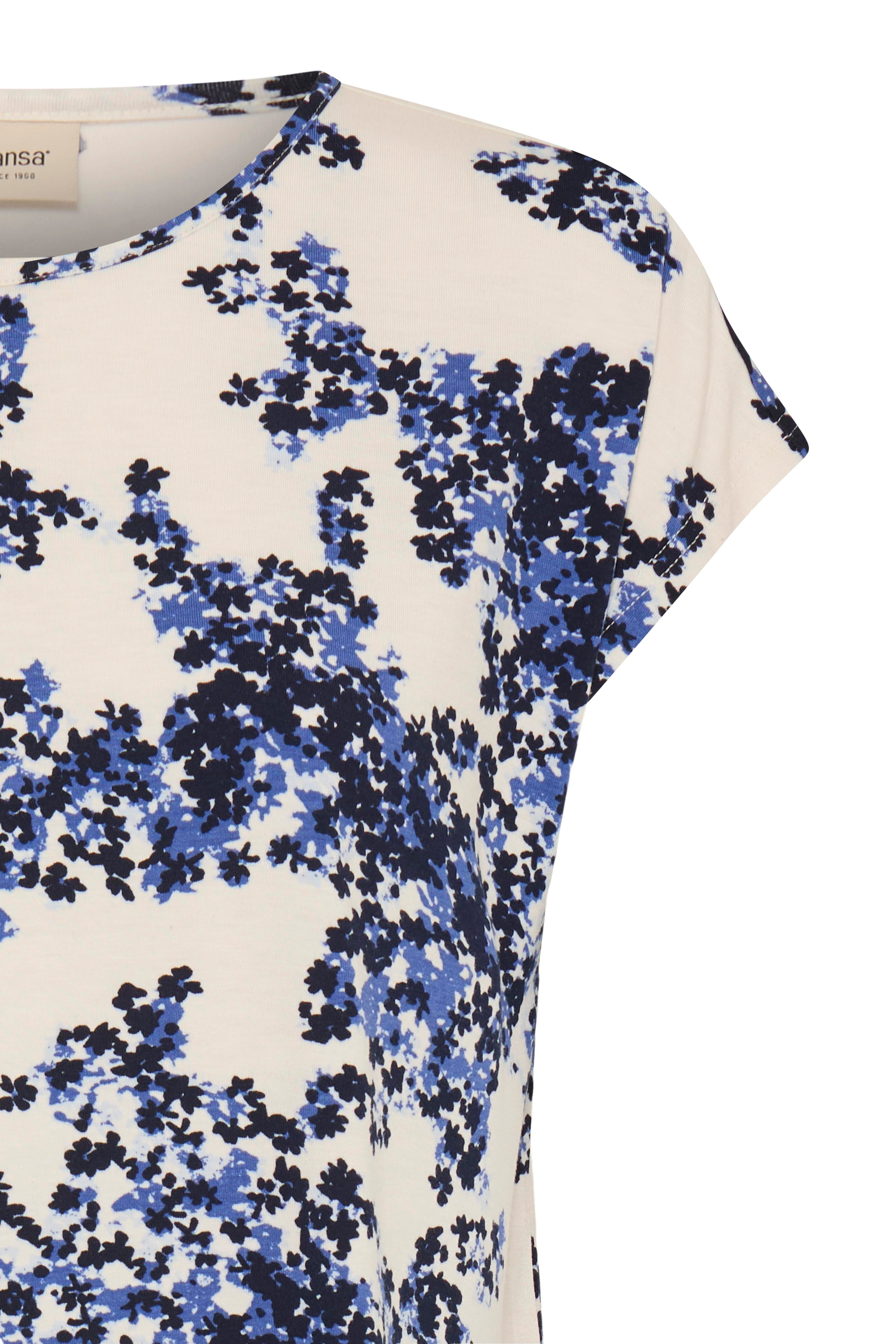 Fransa Amy Floral Pattern T-Shirt