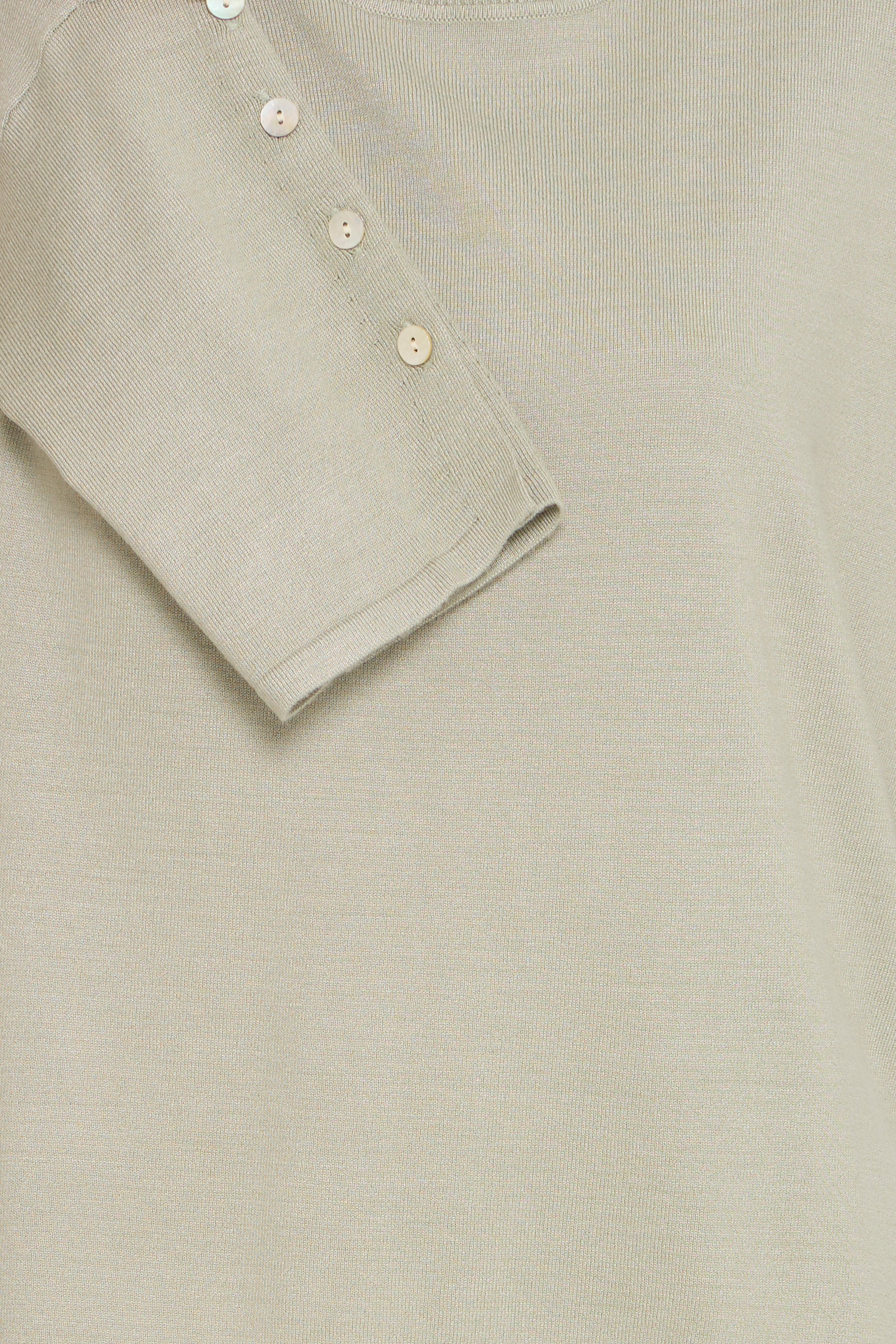 Fransa Besmock Knitted Button Detail Top