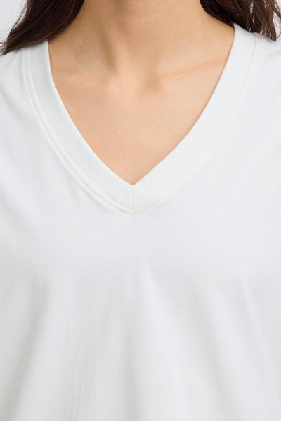 Fransa Feba V Neck T-Shirt