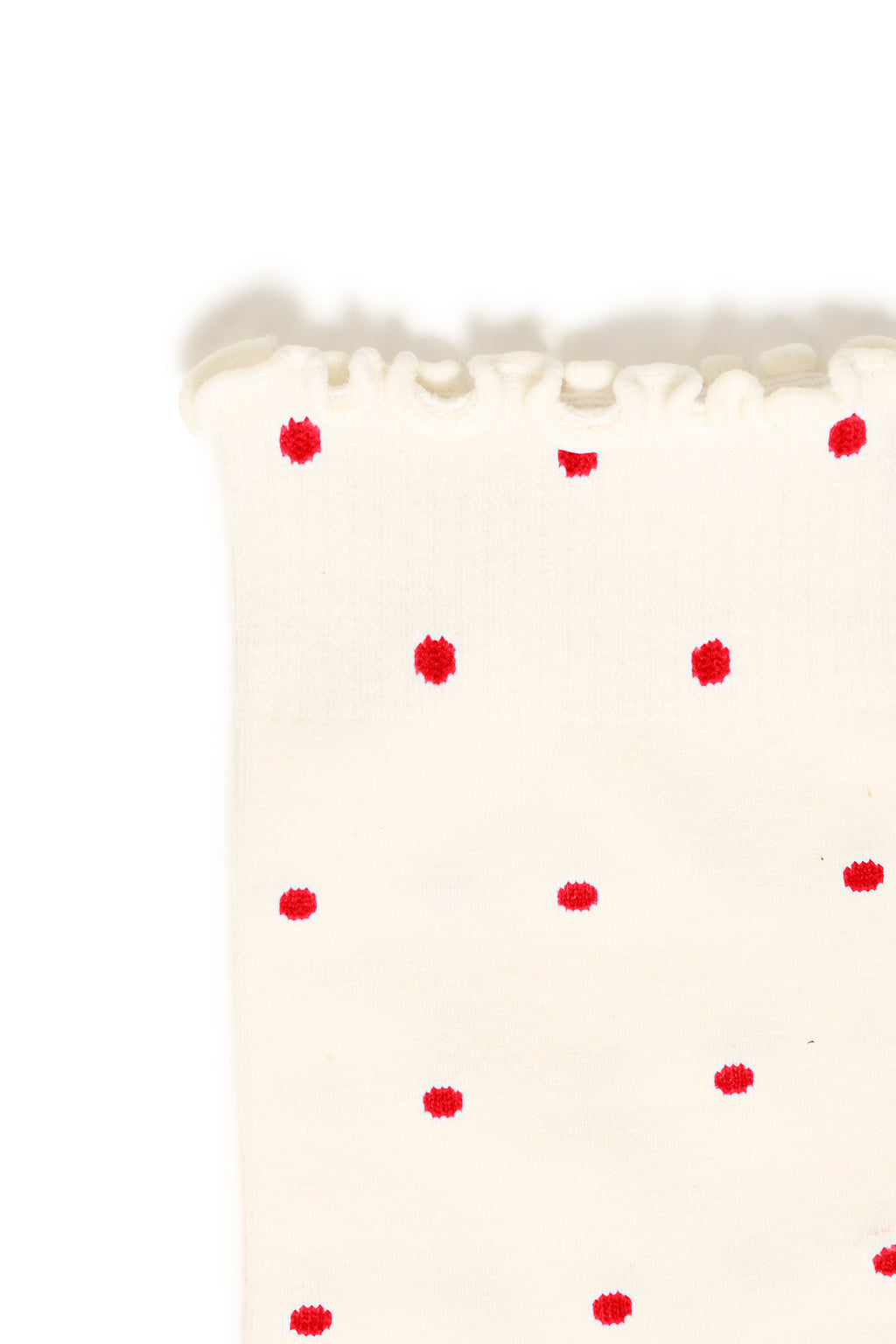 Fransa Sina Socks - Red Polkadot & Floral