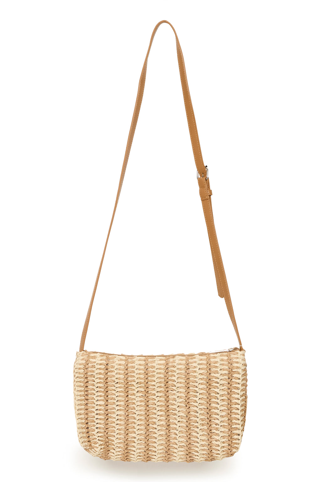 Fransa Paola Woven Crossbody Bag