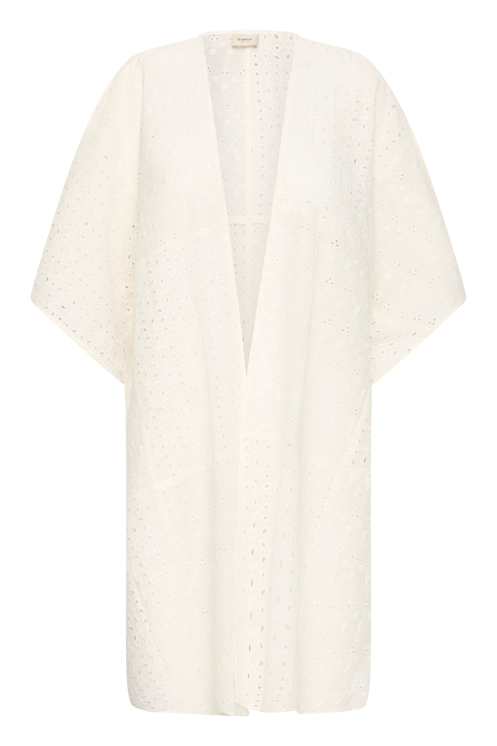 Fransa Cellina Broderie Anglaise Cotton Kaftan