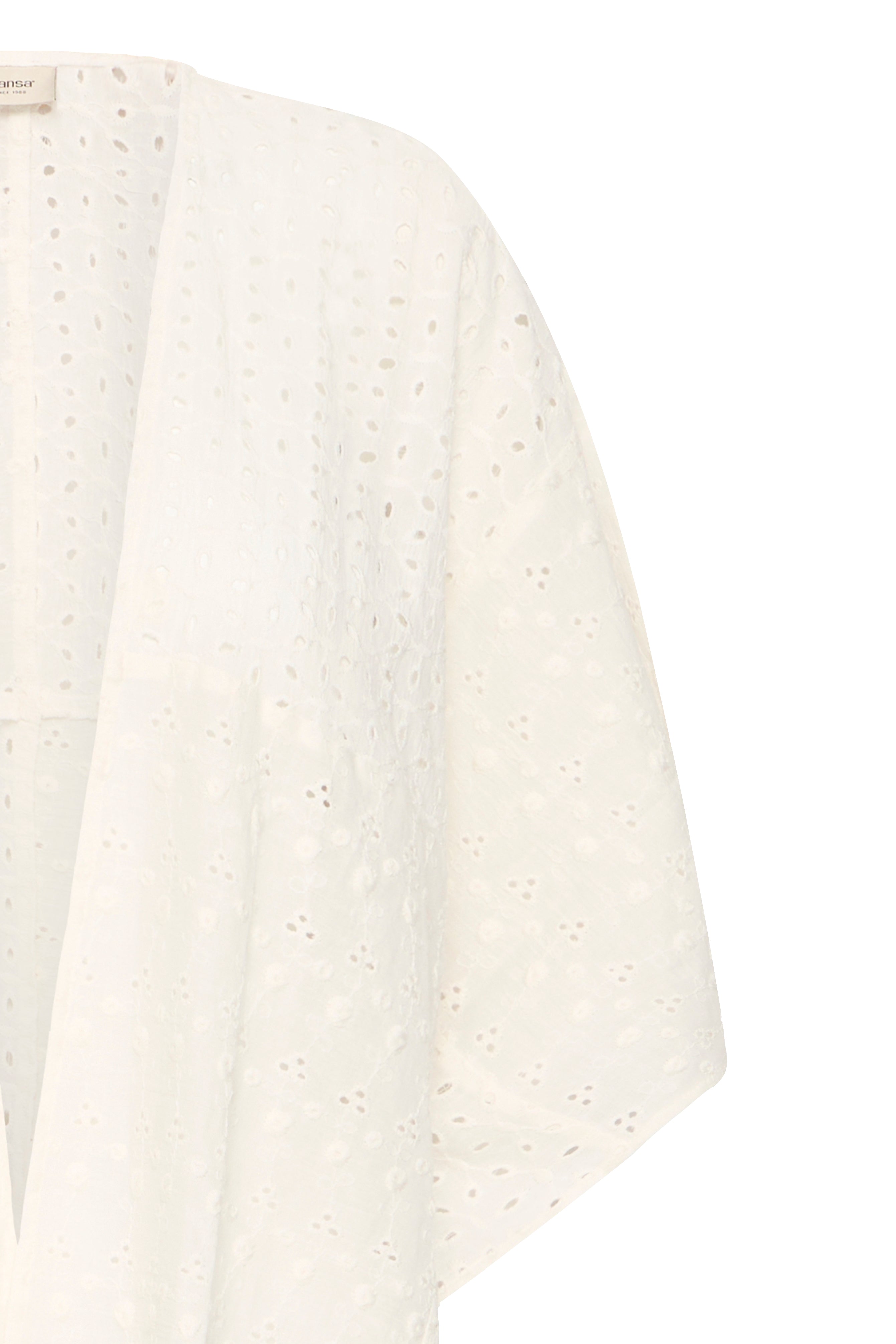 Fransa Cellina Broderie Anglaise Cotton Kaftan