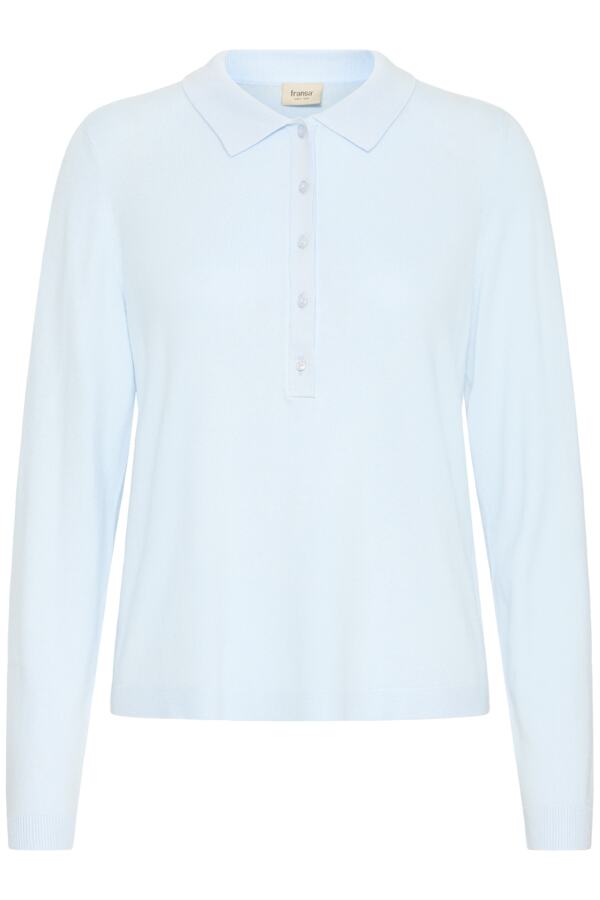 Fransa Mary Polo Neck Soft Knitted Jumper