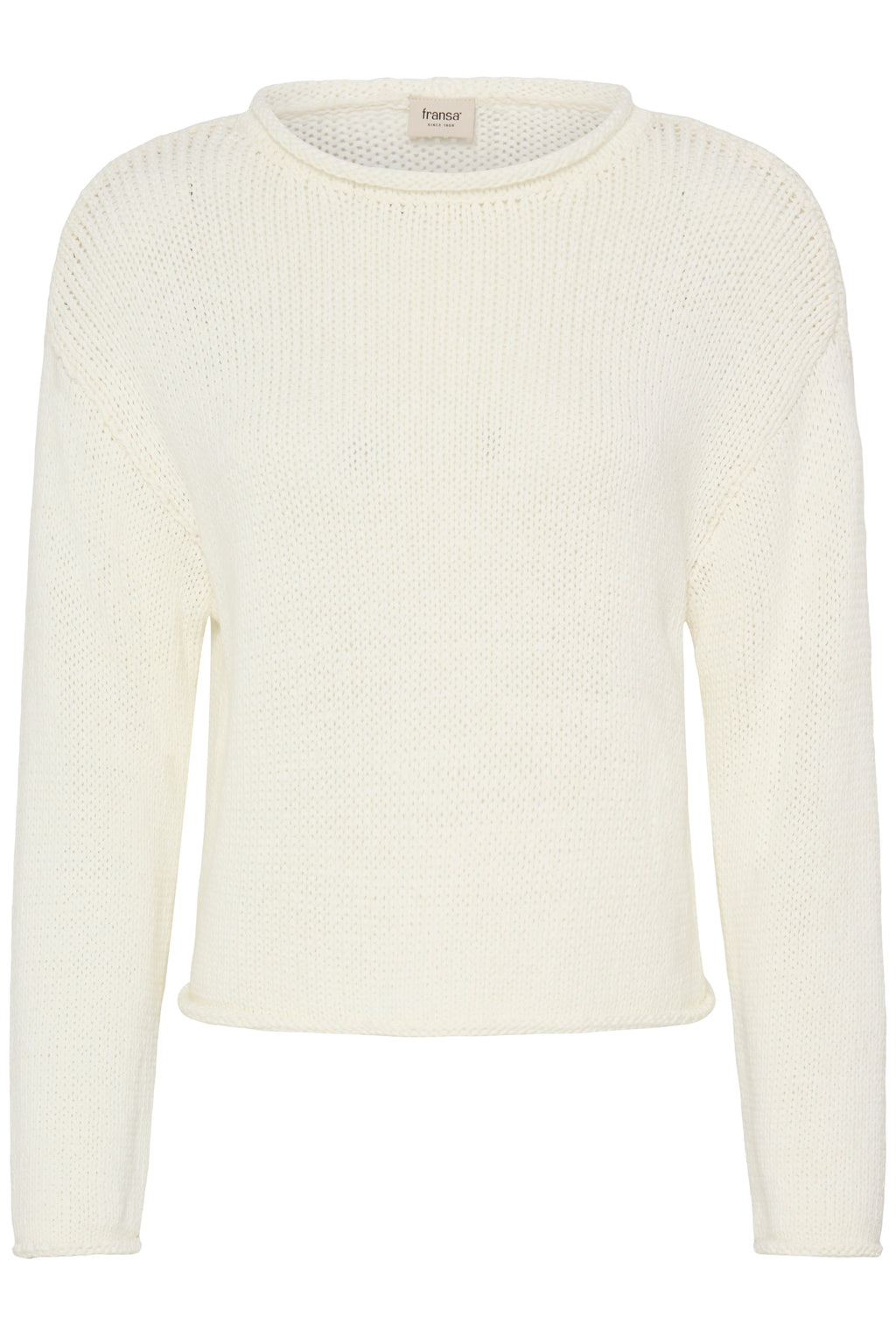 Fransa Paulina Chunky Rollover Neck Knit Jumper