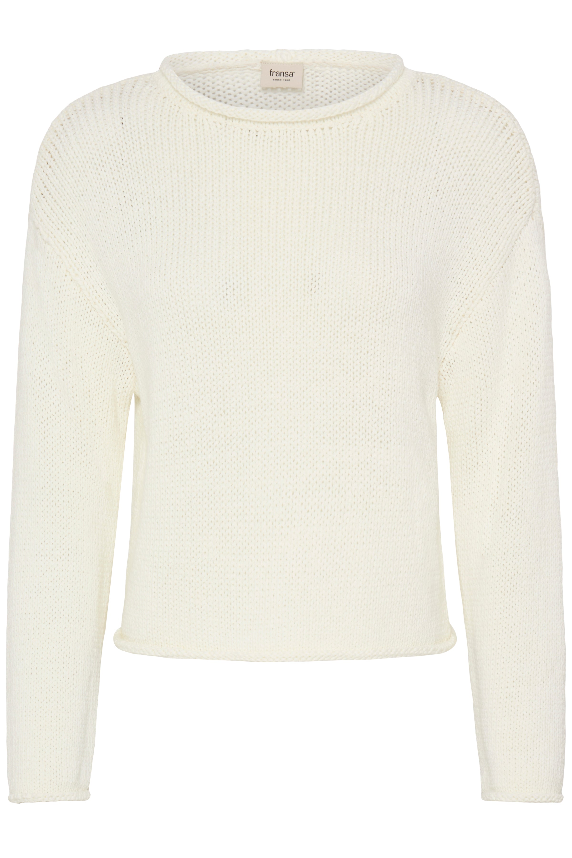 Fransa Paulina Chunky Rollover Neck Knit Jumper