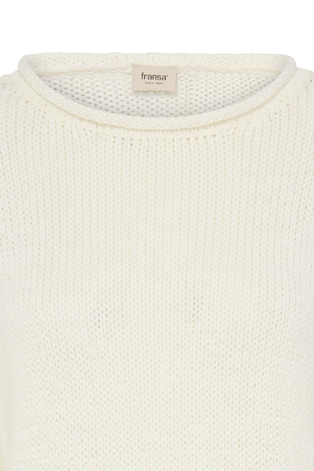 Fransa Paulina Chunky Rollover Neck Knit Jumper