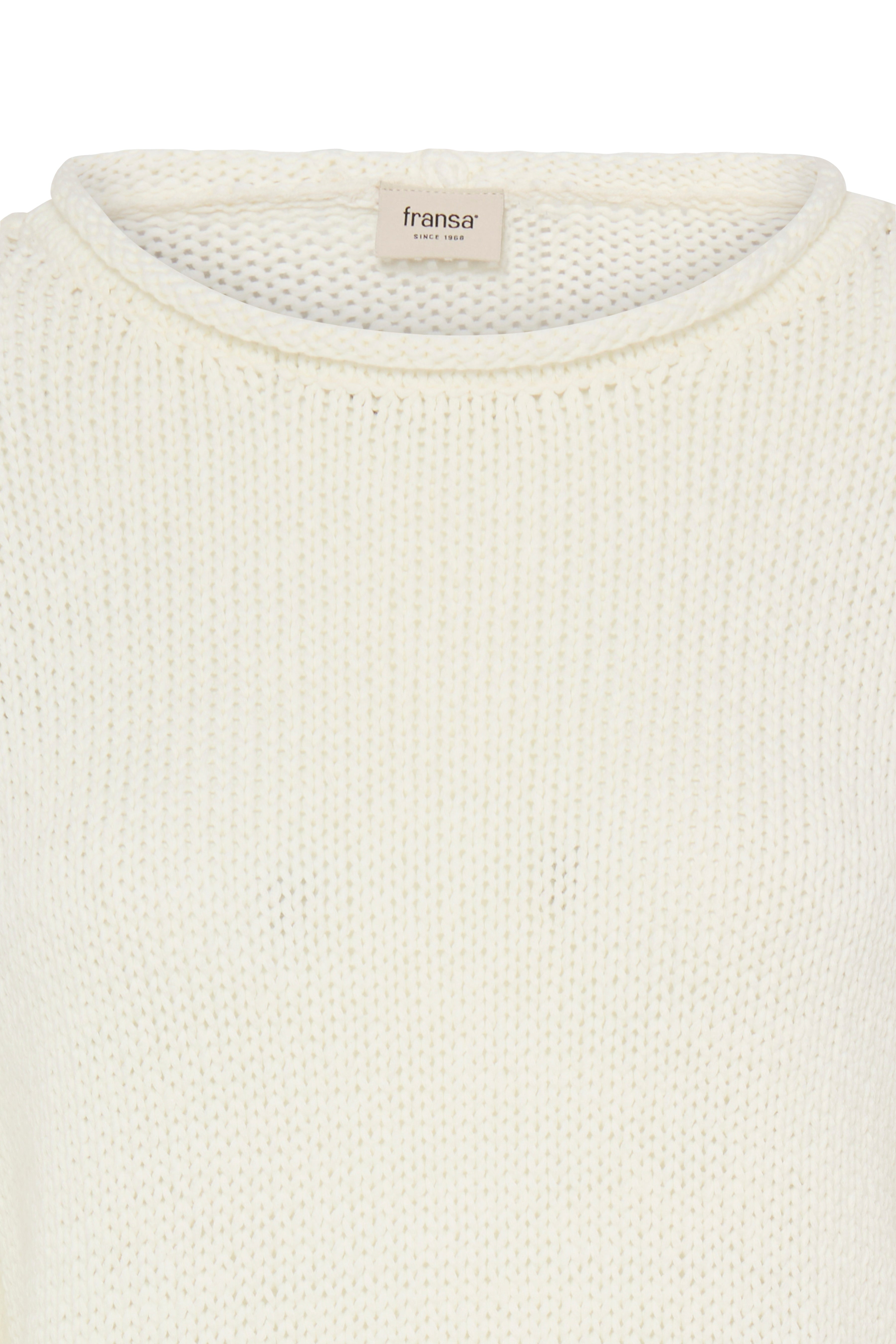 Fransa Paulina Chunky Rollover Neck Knit Jumper