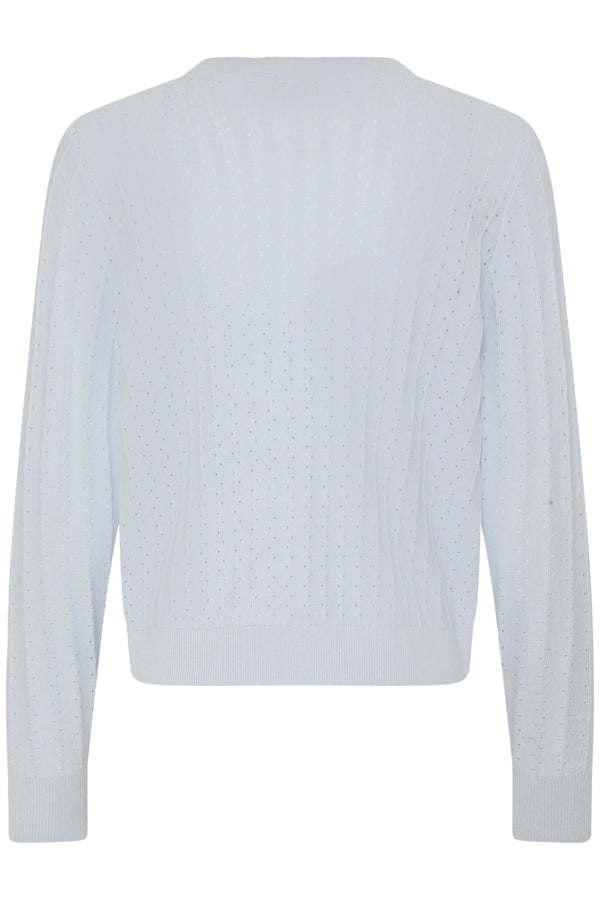 Fransa Vanessa Perforated Pointelle Dot Jumper