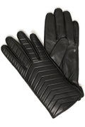 Fransa Suni Chevron Stitching Leather Gloves