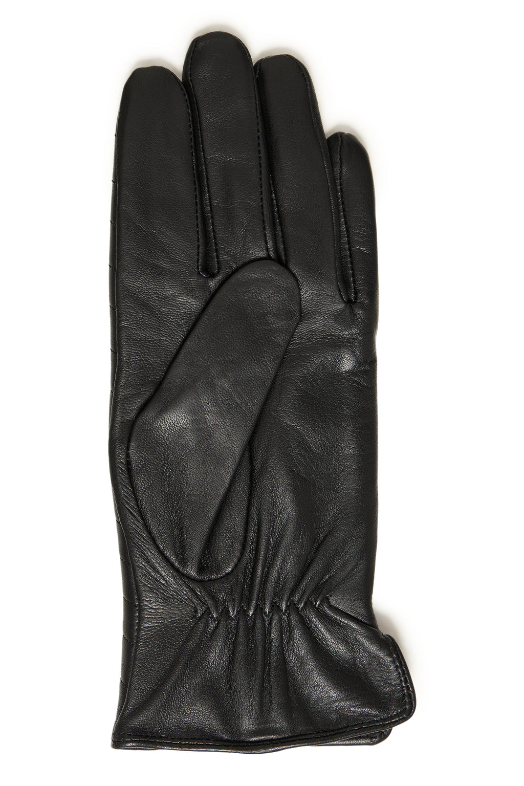Fransa Suni Chevron Stitching Leather Gloves