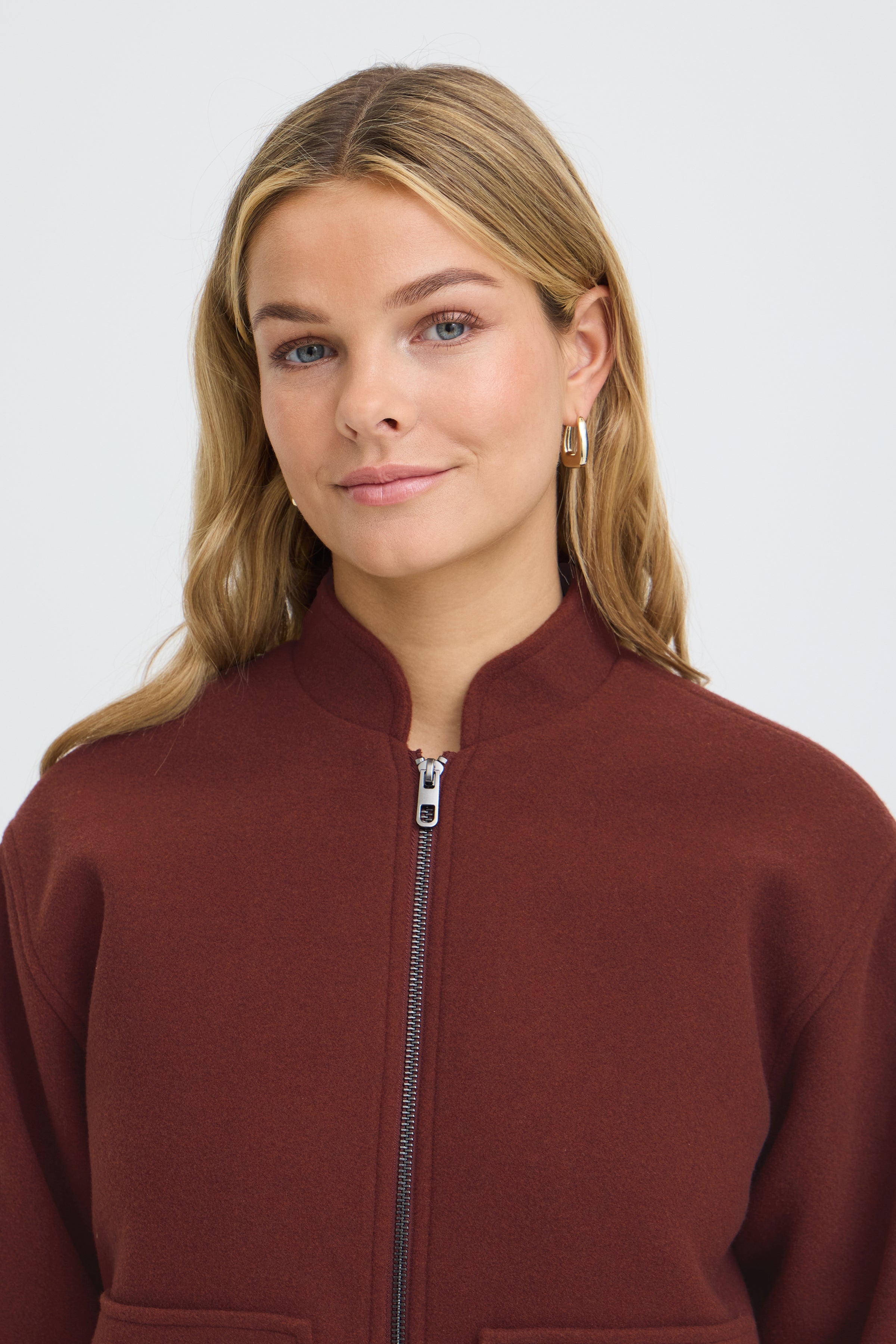 Fransa Joa Pocket Front Bomber Jacket