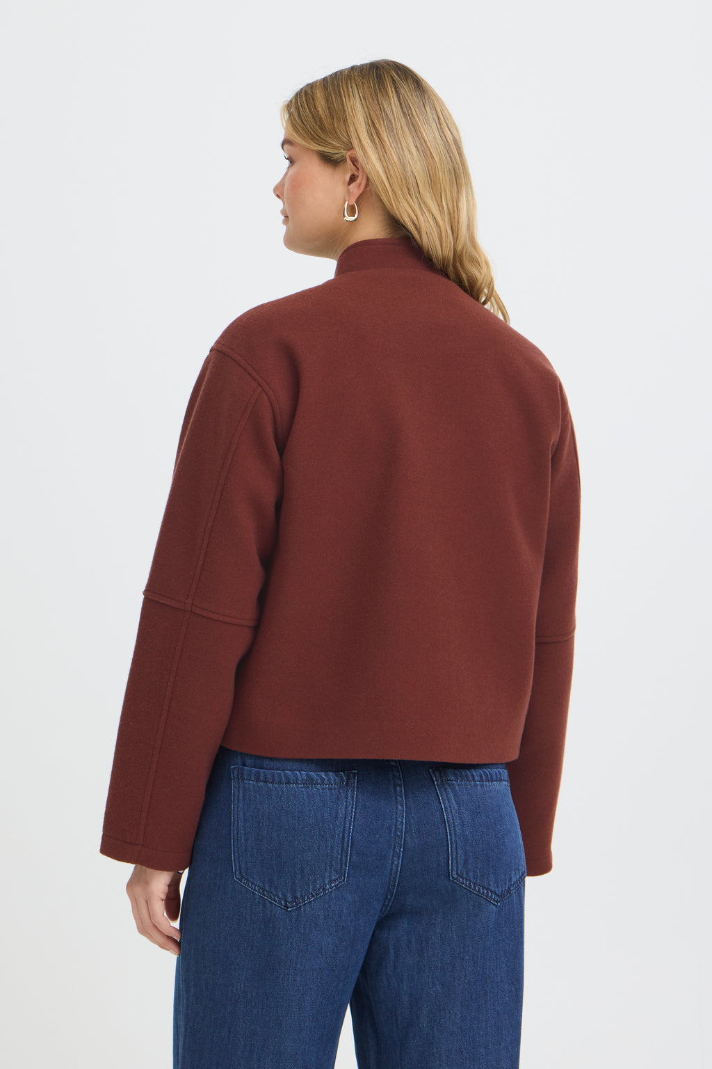 Fransa Joa Pocket Front Bomber Jacket